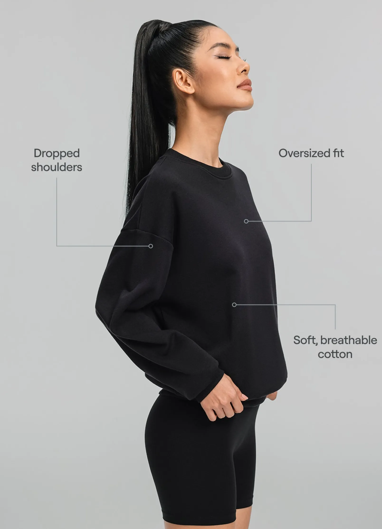Alltags-Sweatshirt für Aktive