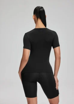 Alltags-T-Shirt mit Contour-Nähten