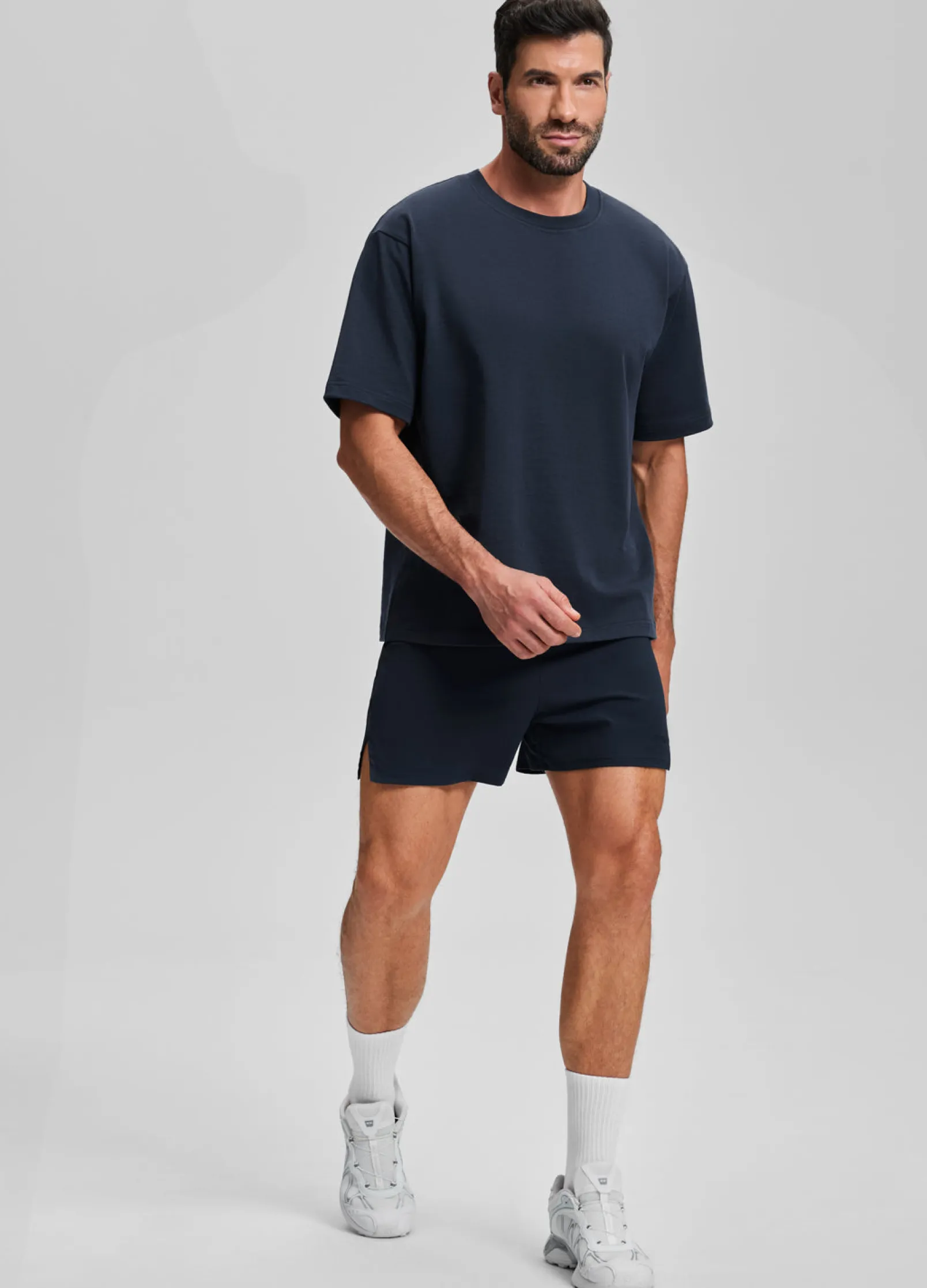 Athletic Mid-Thigh Shorts