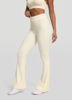 Ausgestellte Leggings mit hoher Taille
