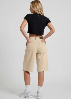Baggy Denim-Bermudashorts