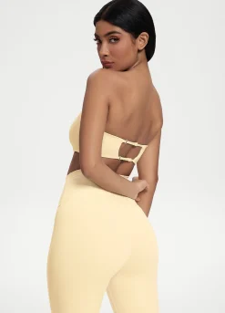 Bandeau-Top mit Rückenverschluss