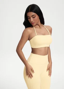 Bandeau-Top mit Rückenverschluss