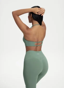 Bandeau-Top mit Rückenverschluss