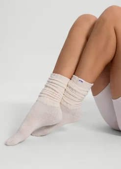 Baumwollsocken im Slouch-Look – 3er-Pack