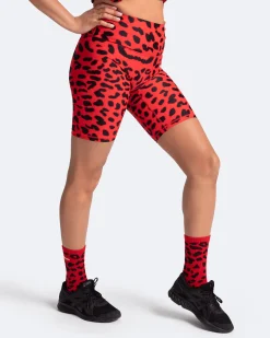 Baumwollsocken mit Leopardenmuster
