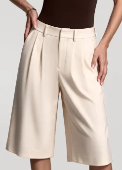 Bermudashorts mit niedriger Bundhöhe