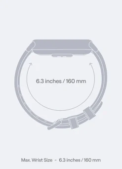 BetterMe Fitness Tracker Lederarmband