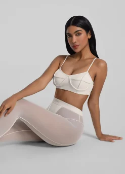 Bralette mit Kontur-Nähten