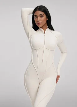 Catsuit mit geschlossenem Rücken