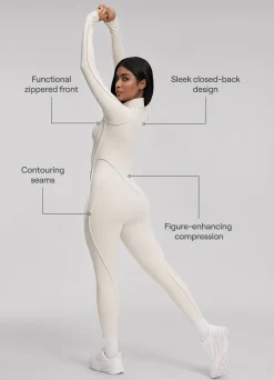 Catsuit mit geschlossenem Rücken