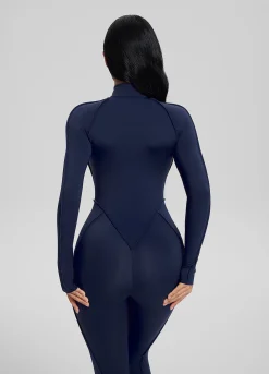 Catsuit mit geschlossenem Rücken
