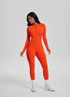 Catsuit mit geschlossenem Rücken