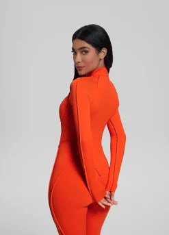 Catsuit mit geschlossenem Rücken