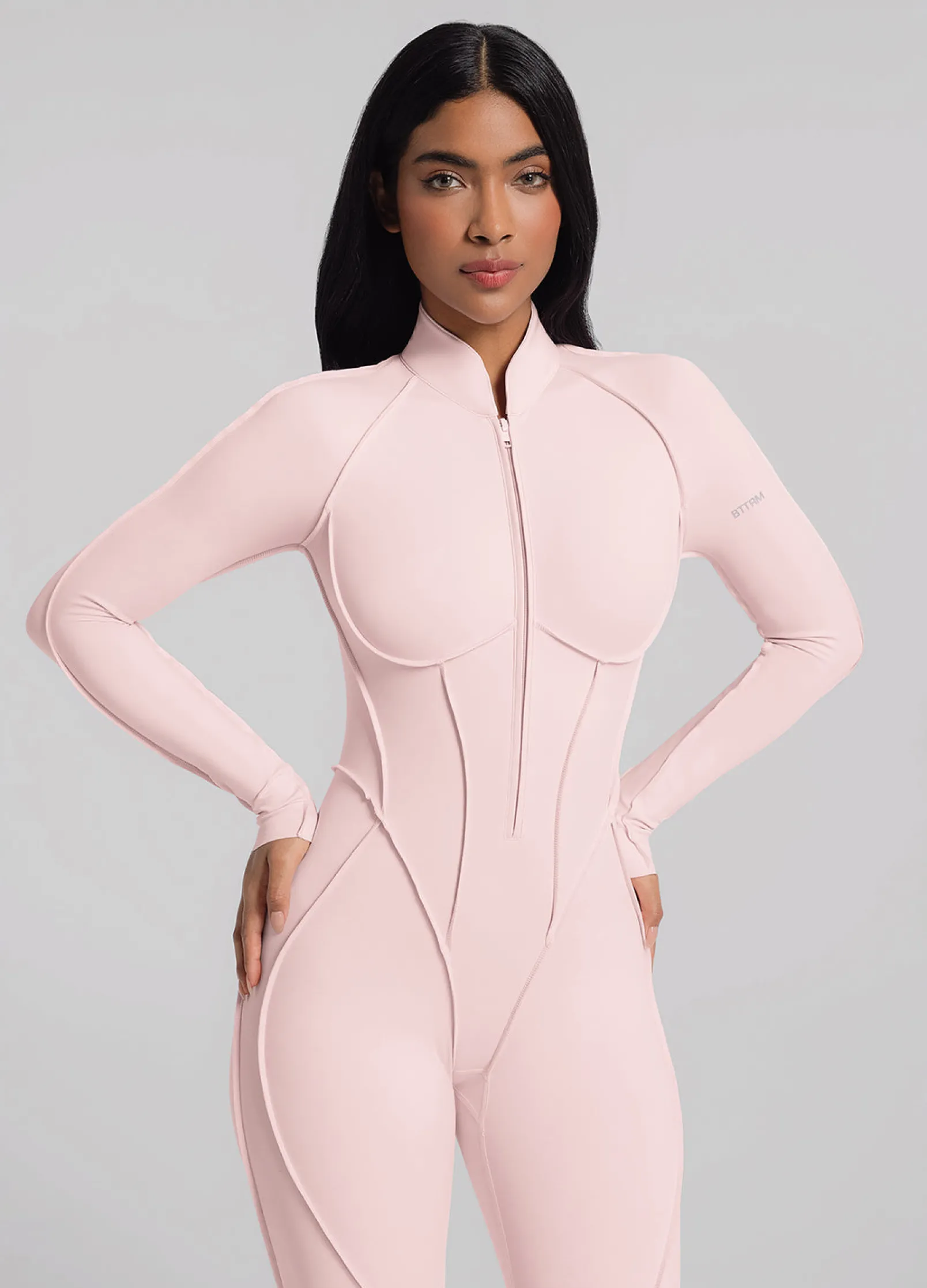 Catsuit mit geschlossenem Rücken