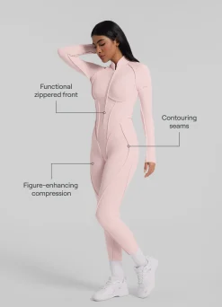 Catsuit mit geschlossenem Rücken