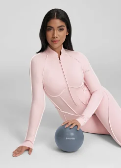 Catsuit mit Konturnähten