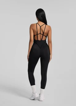 Catsuit mit Rückenträgern