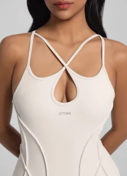 Catsuit mit Rückenträgern