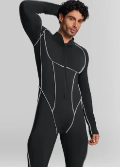Contour Stitch Closed-Back Herosuit