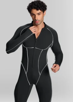 Contour Stitch Closed-Back Herosuit