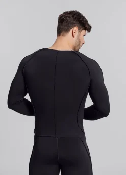 Contour Stitch Langarm-Top