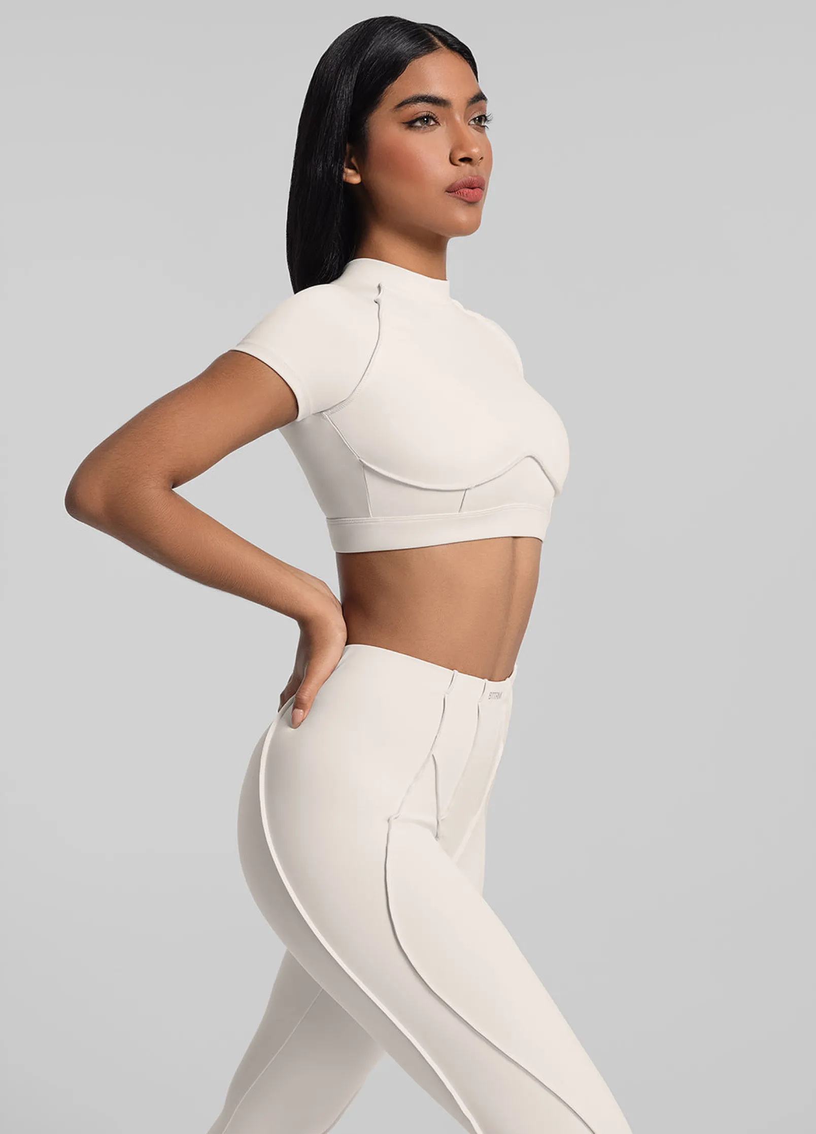 Cropped-Top mit offenem Rücken