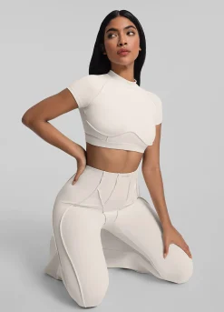 Cropped-Top mit offenem Rücken