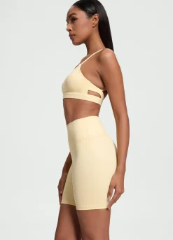 Faux Leather Bike Shorts
