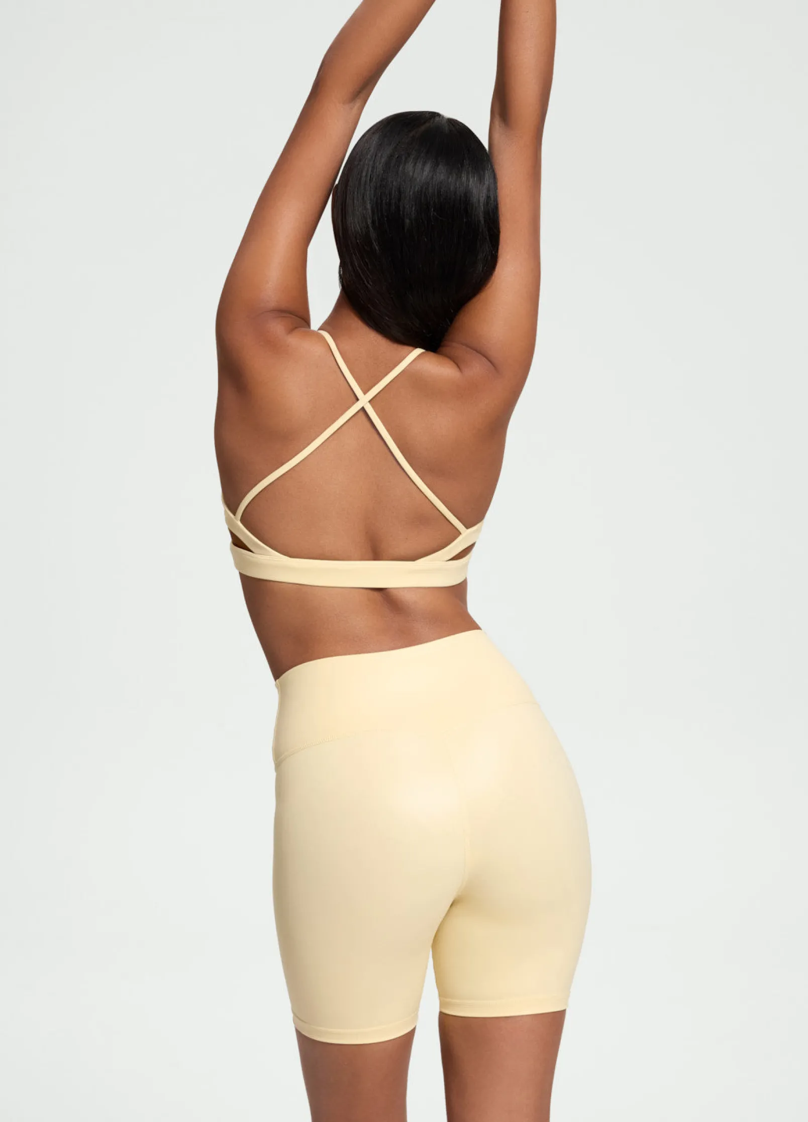Faux Leather Bike Shorts