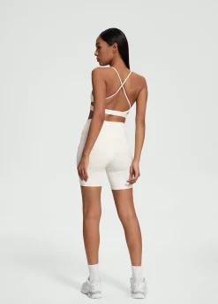 Faux Leather Bike Shorts