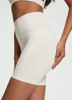 Faux Leather Bike Shorts