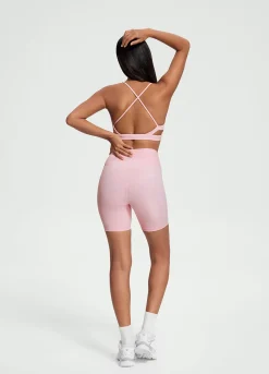 Faux Leather Bike Shorts
