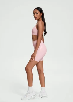 Faux Leather Bike Shorts