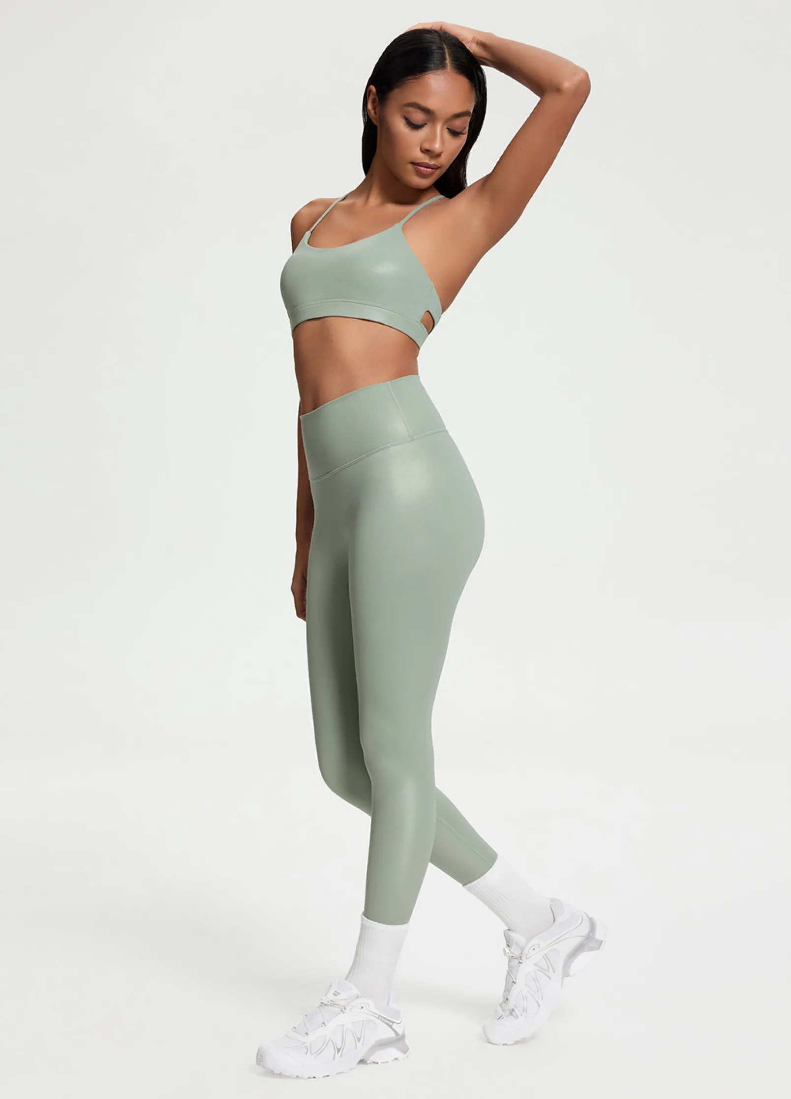 Faux Leather ⅞ Leggings