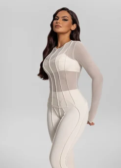 Figurbetontes Langarmshirt