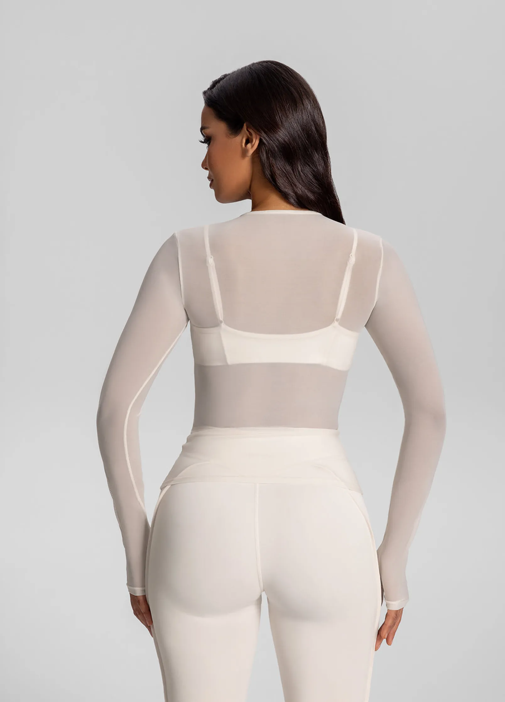 Figurbetontes Langarmshirt