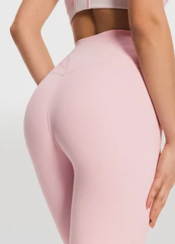 Flared-Leggings mit hoher Taille