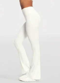 Flared-Leggings mit hoher Taille
