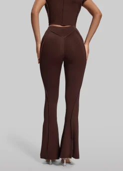 Flared Leggings mit Verlängerungseffekt