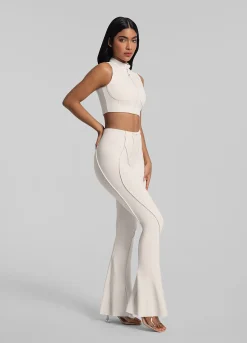Flared Leggings mit Verlängerungseffekt