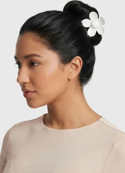 Flower-Shaped Hair Clip