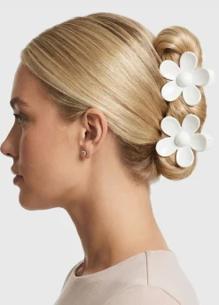 Flower-Shaped Hair Clip