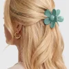 Flower-Shaped Hair Clip