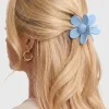 Flower-Shaped Hair Clip