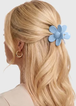 Flower-Shaped Hair Clip