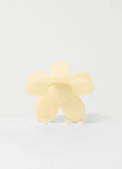 Flower-Shaped Hair Clip