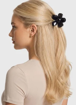 Flower-Shaped Hair Clip