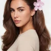 Flower-Shaped Hair Clip