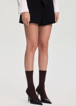 Gerippte Unisex-Socken, 3er-Pack